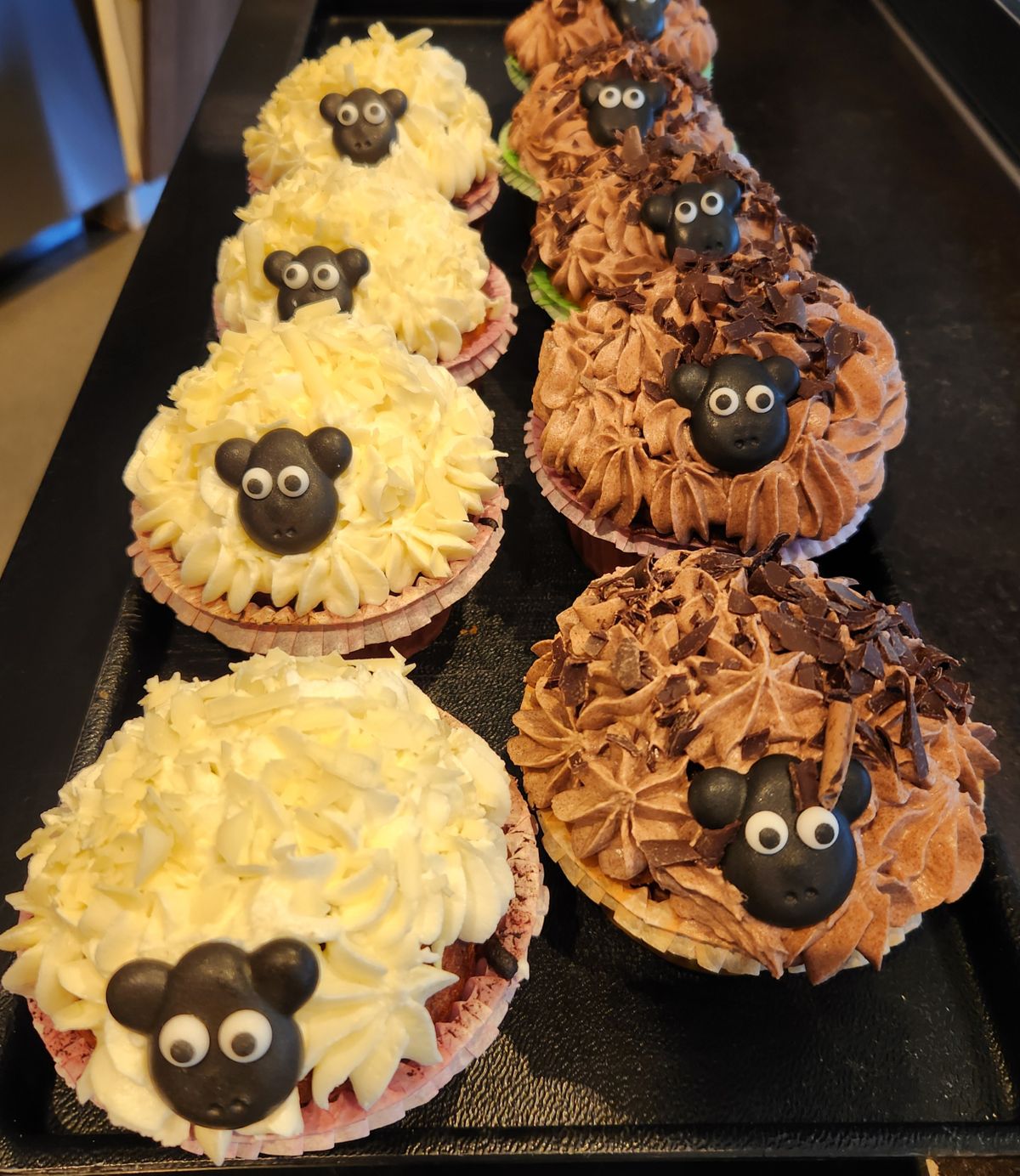Schäfchen-Muffins